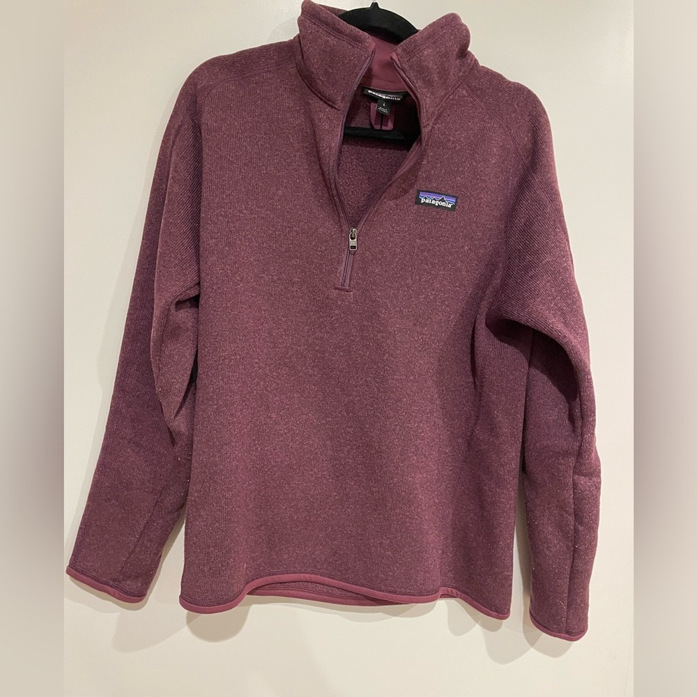 Patagonia Women’s Quarter Zip - Purple